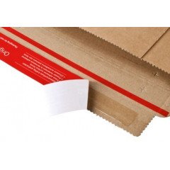 20 Enveloppe cartonnée N°5 (250x340) pochette d'expédition carton ondulé  - 2