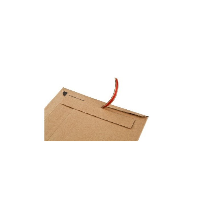 20 Enveloppe cartonnée N°5 (250x340) pochette d'expédition carton ondulé  - 3