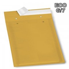 100 enveloppe bulle Eco G/7 marron 250x350mm DIFFORT DIFFUSION - 1