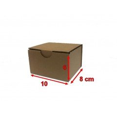 Boite postale carton 10 x 8 x 6 cm (100x80x60mm)