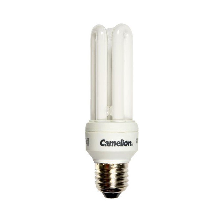 Ampoule 15W E27 3U Fluo-compacte Camelion
